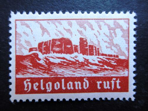 Germany Nazi 1940 Stamp MNH Rocky Cliffs of Heligoland Third Reich WWII Deutschl - Photo 1 sur 3