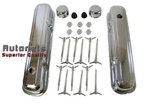 Chrysler Mopar SB Chrome Engine Dress Up Kit Valve Cover 318-340-360 Hot Rat Rod