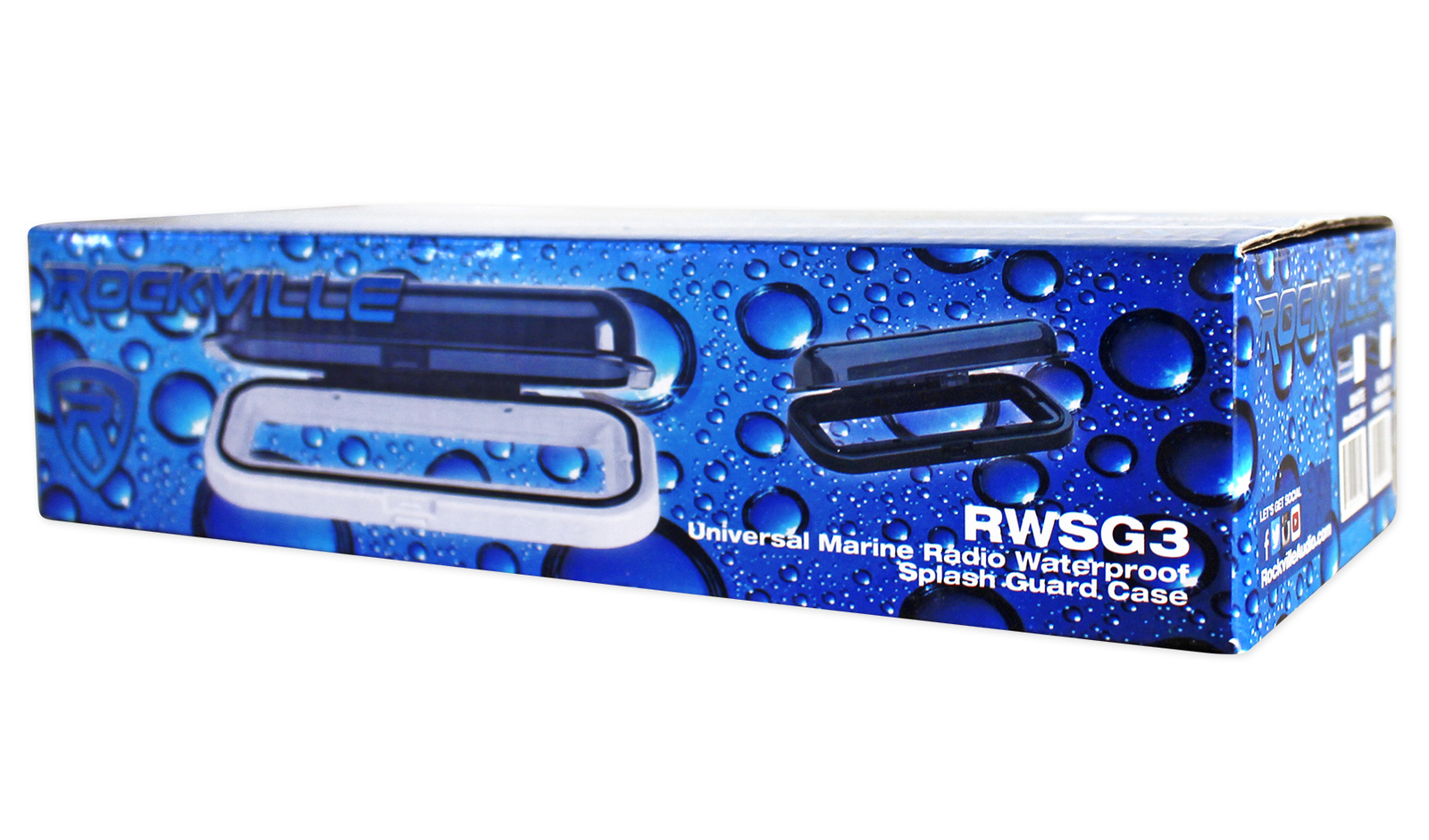 Корпус брызговика Rockville RWSG3W Universal MarineBoat Receiver Белый