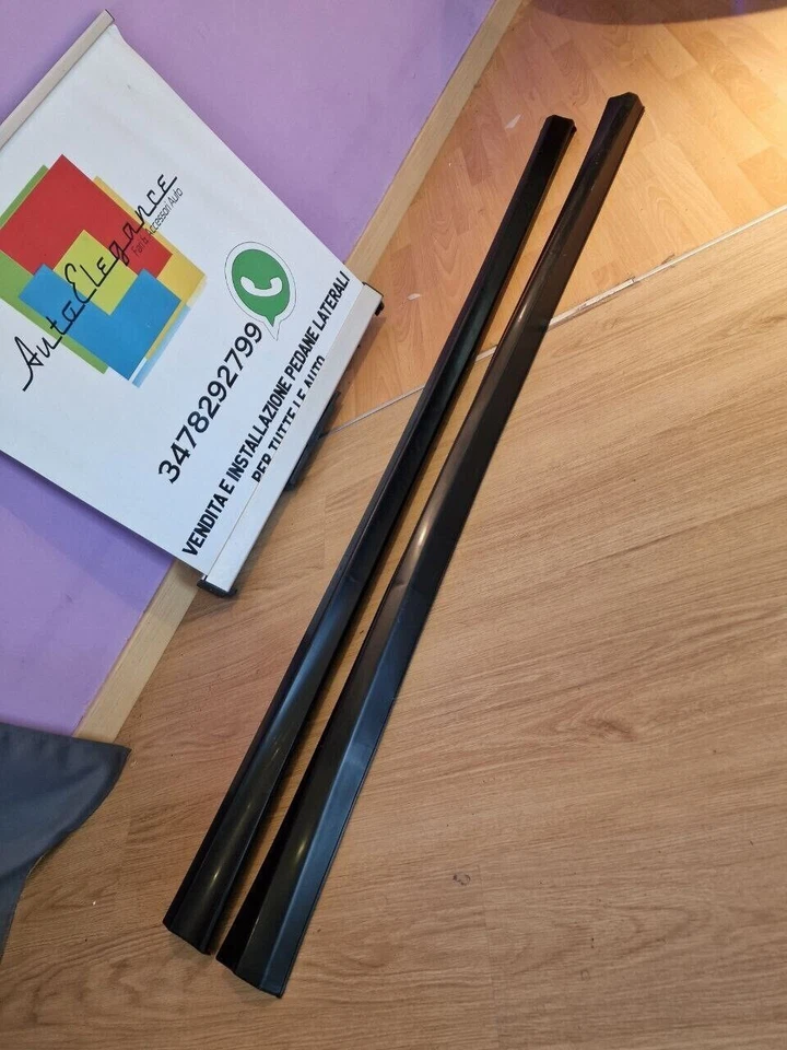 0964 MINIGONNE LATERALI PER AUDI A3 8V SPORTBACK 2012-2019 SOTTO PORTA S3 SLINE - Immagine 4 di 4