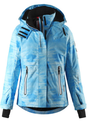 Reima Tec Girls Ski And Snow Jacket Frost Icy Blue Size 13y