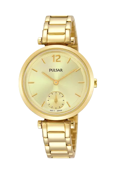 Pulsar Damen Vergoldete Armbanduhr PN4068X1 Pnp eBay