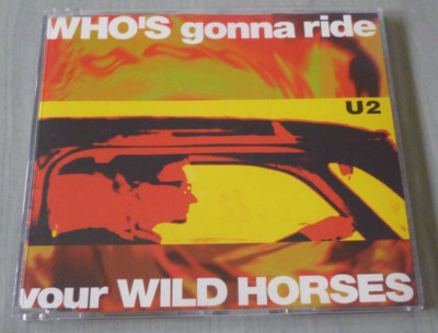 U2 - Who´s Gonna Ride Your Wild Horses - 4 Track Maxi CD - 1992