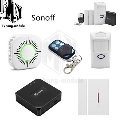 Sonoff RF Bridge 433MHZ Wifi Detector PIR Door & Window Alarm Smart Home A2TM