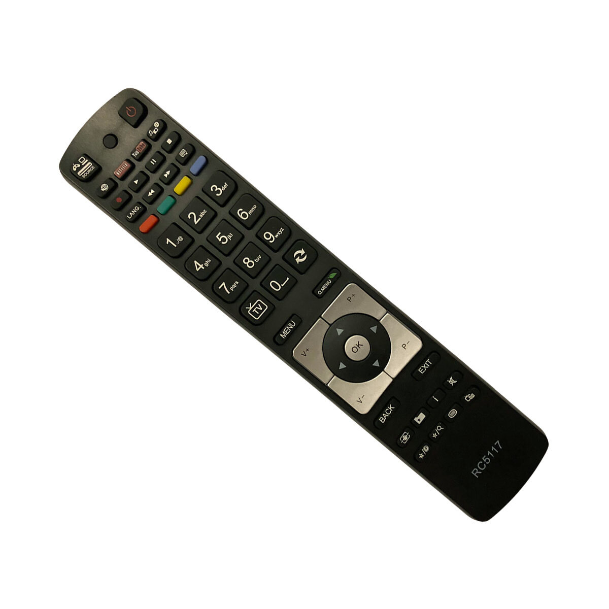 Thumbnail - Ersatz Tv Fernbedienung Für Sharp Telefunken Xh32d401 Fernseher