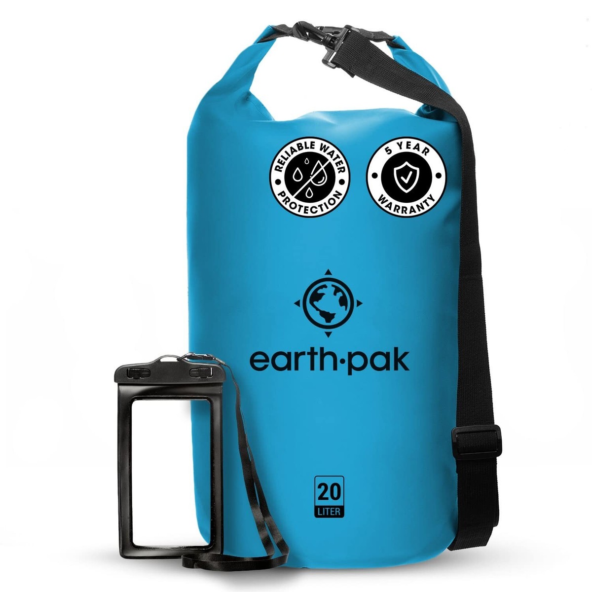 Earth Pak -Waterproof Dry Bag Roll Top Dry Compression Sack