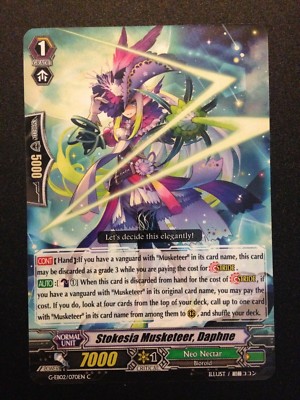Cardfight Vanguard: Stokesia Musketeer, Daphne G-EB02/070EN C - Neo Nectar