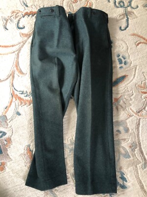 slim fit dress slacks SUITSUPPLY Size 34 Green Forest Green Wool Zip Fly Dress Pants – Sui  Generis Designer Consignment main image 0