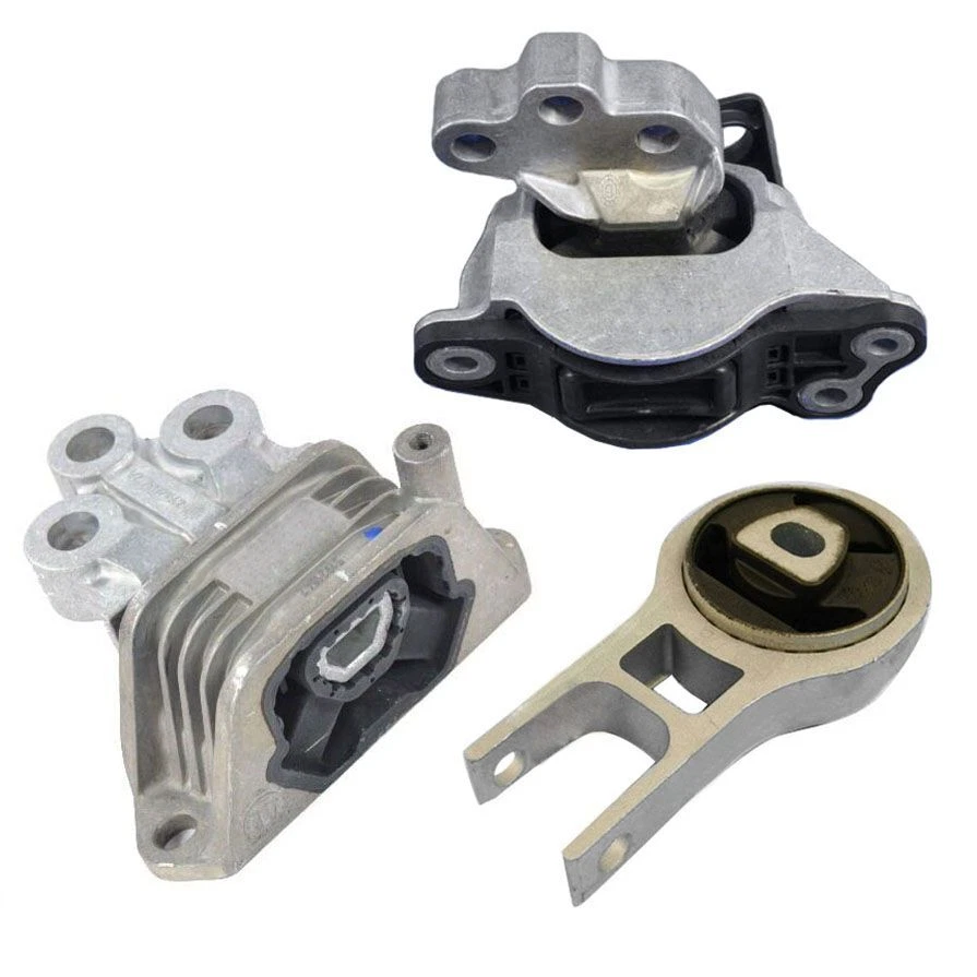 Front Engine Mounts & Torque Strut Mount 3pc Kit fits Fiat 500L 