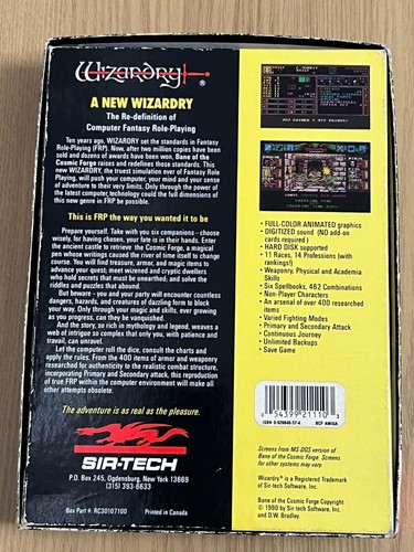 Amiga Wizardry VI Bane of the Cosmic Forge - Working -👽👾Retro Gift Idea👾👽 - Afbeelding 6 van 24