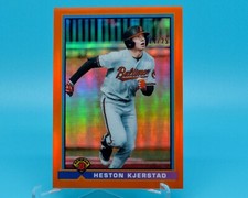 2021 Bowman Chrome HESTON KJERSTAD #91B-HK Orange Refractor /25 • Orioles Match