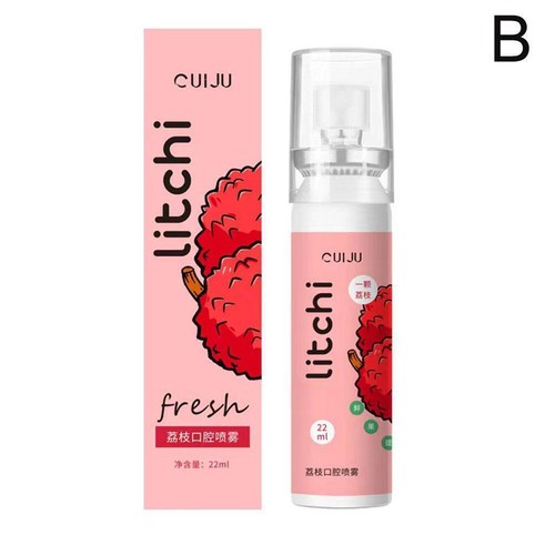 Fresh Breath Freshener Spray Deodorant Litchi Peach Flavor Portable. O5C0 A T1J8 - Picture 12 of 16