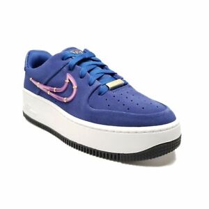 Size 7 - Nike Air Force 1 Sage Low LX Deep Royal Blue for sale 