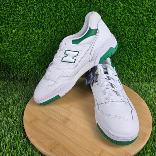 New Balance 550 Herren weiß grün Sportschuhe Größe 9 neu im Karton - Bild 5 von 6