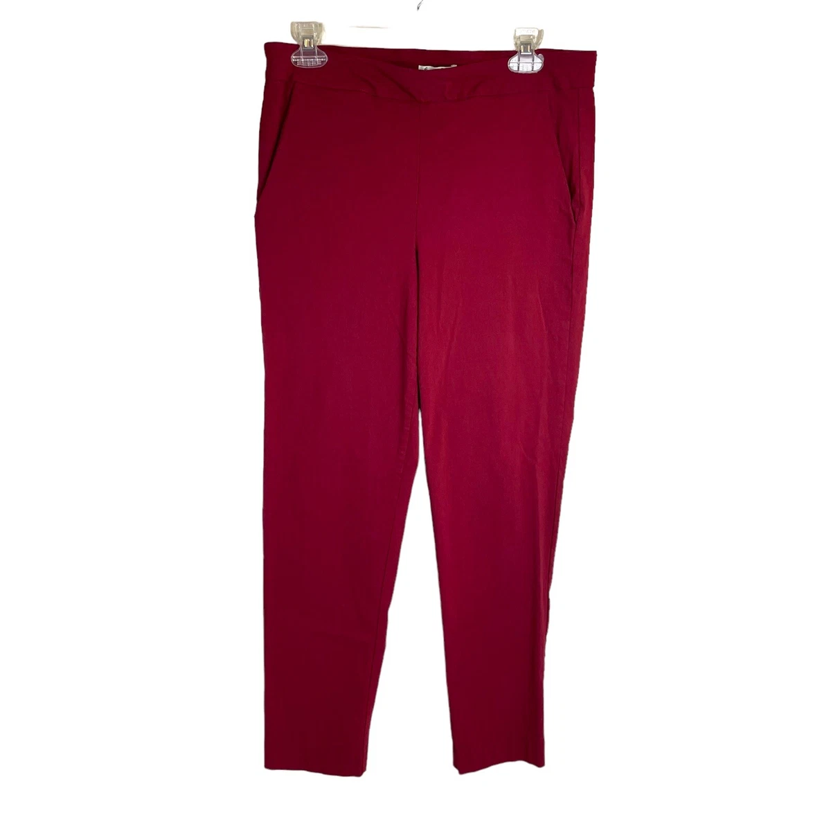 Red on sale dress pants