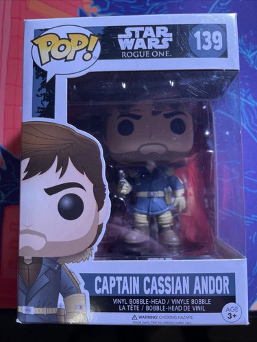 Funko Pop - Star Wars Rogue One Captain Cassian Andor 139 With Protector
