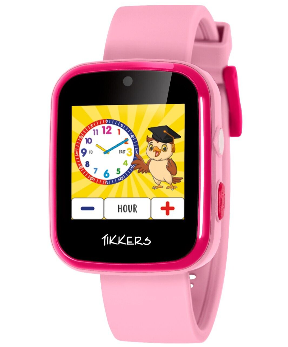 Tikkers Interactive Watch Pink Silicone Strap Interactive Smart - Main Image