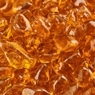 Mandarin Orange - Fire Glass Dots for Indoor and Outdoor Fire Pits or Fireplaces