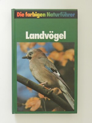Die farbigen Naturführer Landvögel Frieder Sauer Vögel Vogel Vogelbuch Buch