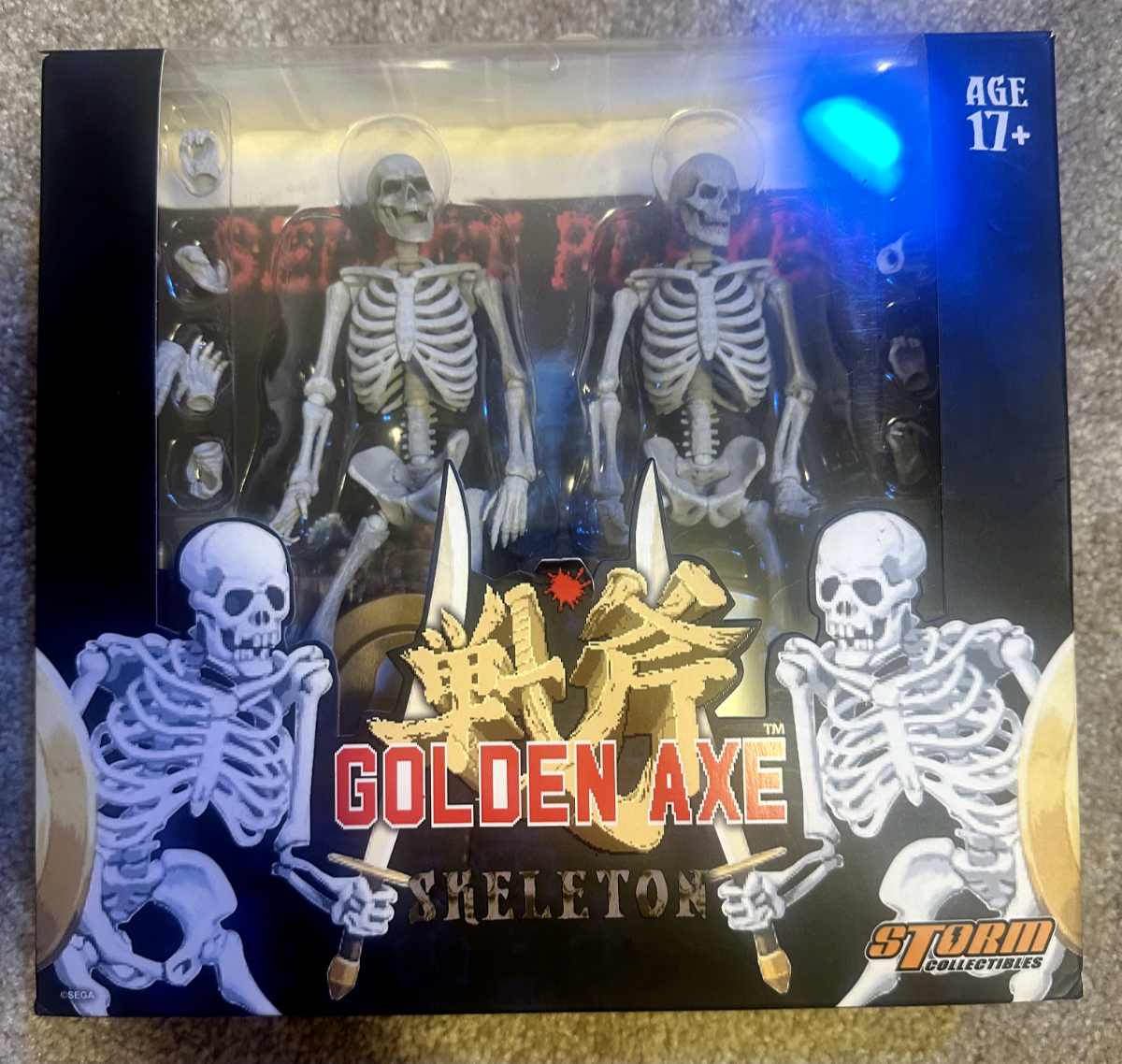 Storm Collectibles GOLDEN AXE SKELETON 2 Pack Action Figure White