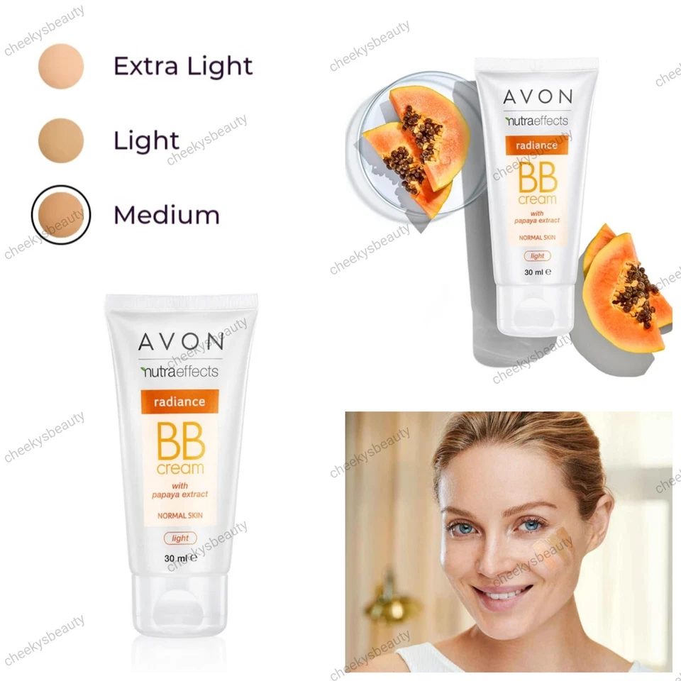 Avon Nutra Effects Radiance & Matte 5-in-1 BB Cream,SPF15,All Shades,New & Boxed - Image 3 of 4
