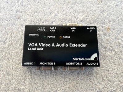 StarTech ST122UTPA/C5F6E1D637 VGA Video and Audio Mini Extender