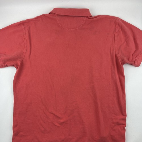 Camisa Polo Izod Silkwash Para Hombre XL Roja Manga Corta - Imagen 8 de 9