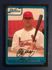 Jon Jay 2006 Bowman Draft RC #DP10