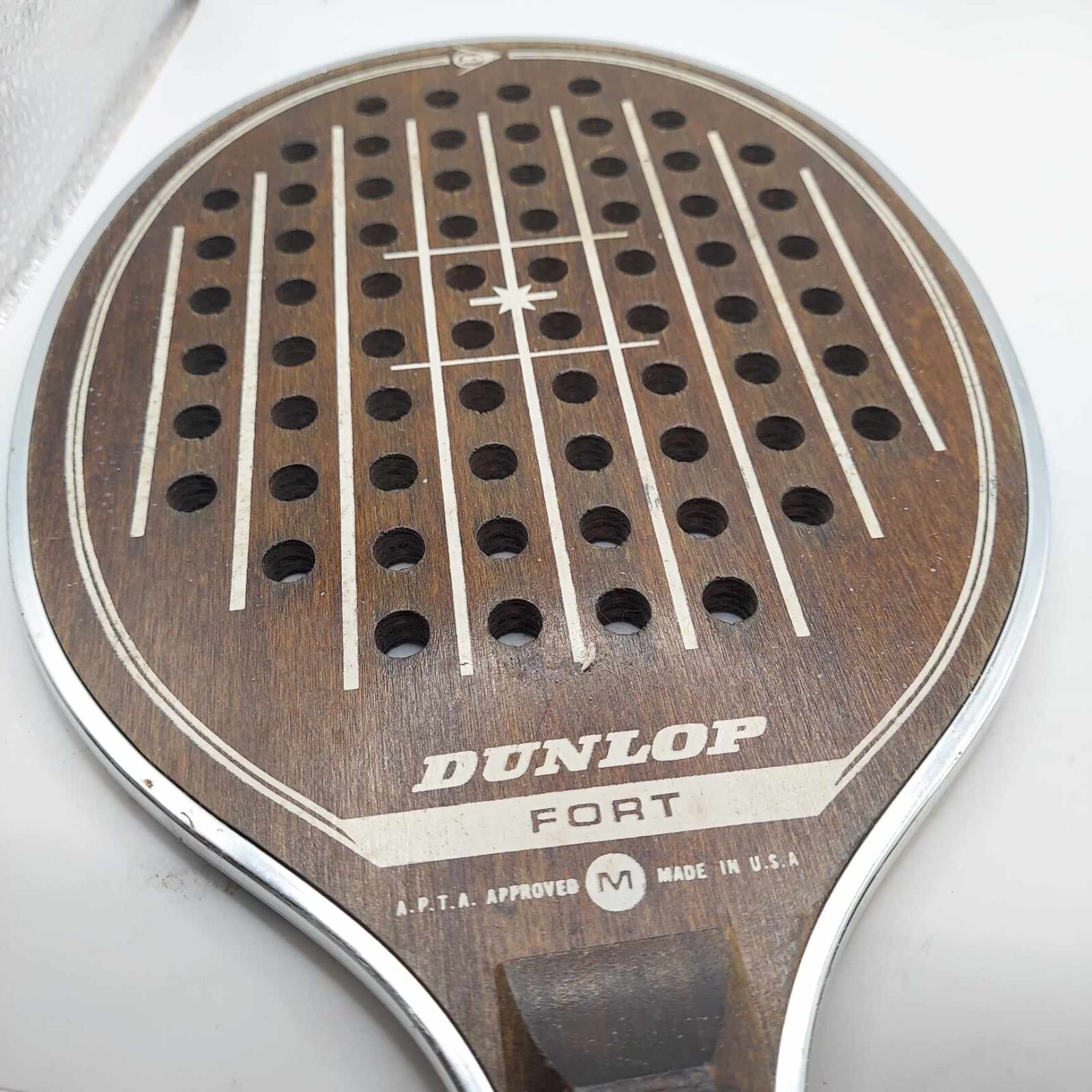 Vintage Dunlop Fort Paddleball Racquet APTA Approved 17.25" 