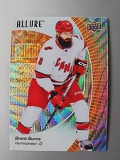 2023-24 Allure Hockey Orange Slice Brent Burns #22 Carolina Hurricanes Combined