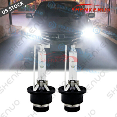 2x new D4S 42402 66440 6000K for lexus toyota HID xenon headlight bulbs set