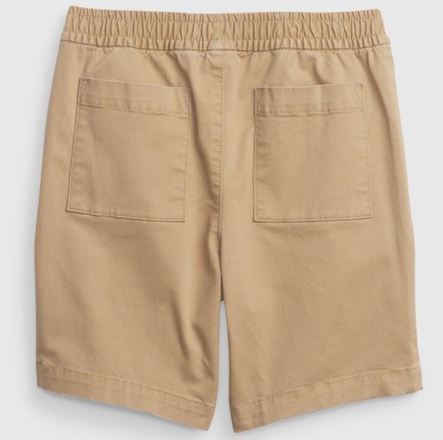 NWT GAP Kids Boys Comfort Stretch Jogger Shorts Sz XL Beige Pull-On #53811 - Picture 4 of 8