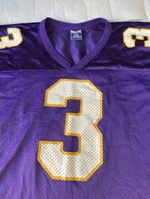 Jeff George 3 Minnesota Vikings Champion Jersey Mens Size 44