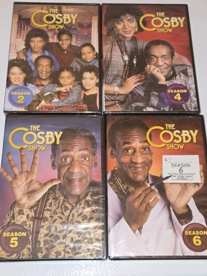 THE COSBY SHOW DVD Lot Seasons 2 4 5 6 NEW Sealed TV Bundle Classic Sitcom