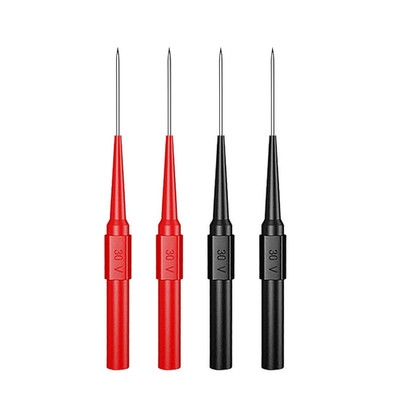 4 Stück Automobilindustrie Back Probe Pins Multimeter Wire Piercing Prüfspitzen 