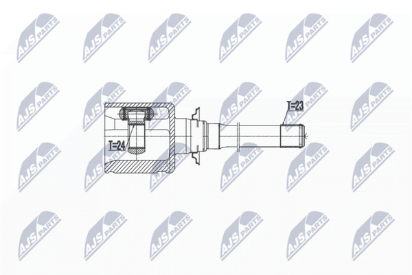NTY Gelenksatz, Antriebswelle NPW-TY-082 FüR Toyota-image