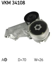 Skf Vkm 34108 Riemenspanner, Keilrippenriemen Links FüR Ford Saab