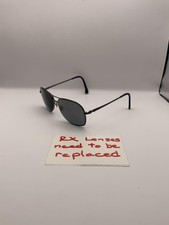 Brooks Brothers Sunglasses Mens 58-16-140 Gunmetal Aviator Metal Frames BB4023