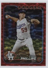2024 Topps Series 2 Red Foil 30/199 Evan Phillips #569 1j1i