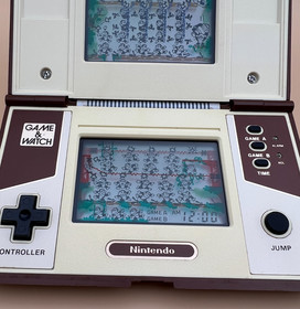Vintage 1983 Nintendo Game & Watch Donkey Kong II 2 JR-55 Crystal Screen