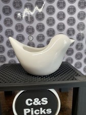 Cream Dove Ornament Statue Sculpture Bird Shaped Planter Home Decor Garden Gift