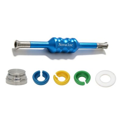 US Dental Overdenture Retention Inserts Kit Mounting Demounting Tool Fit Novaloc