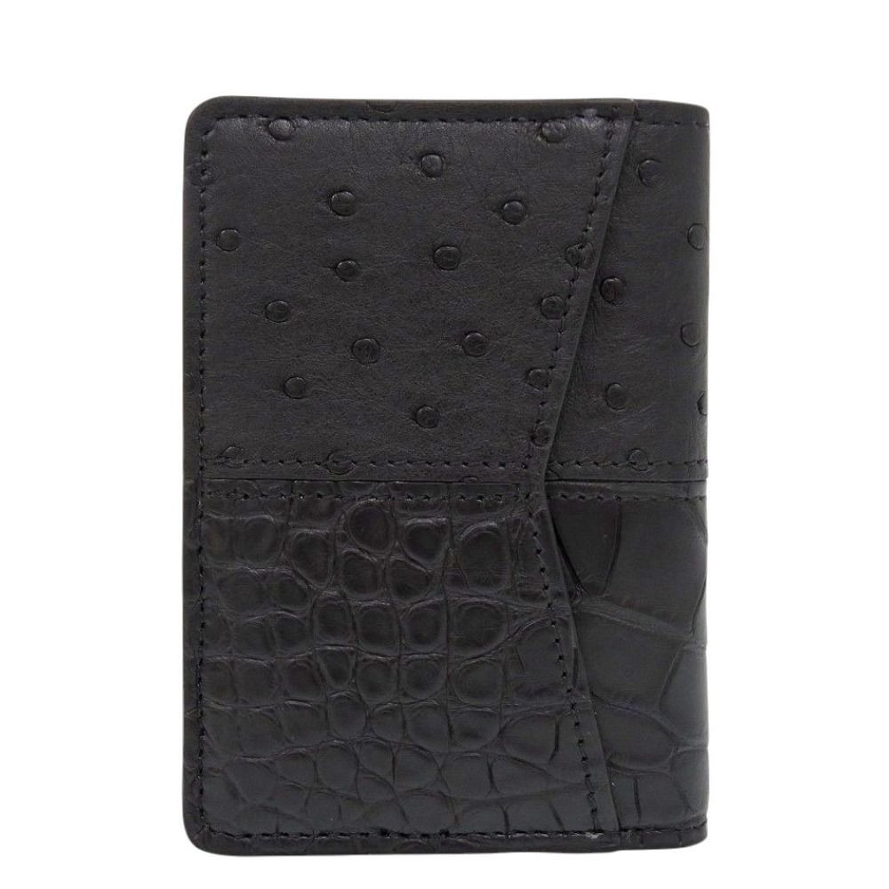 Authentic Louis Vuitton N96274 Pocket Organizer Alligator Black Rare Leather image 3