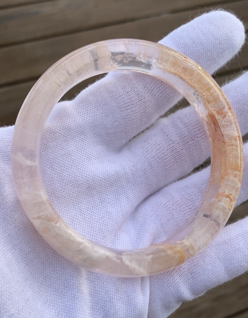 Snowflake Ghost Crystal Bangle - image 3