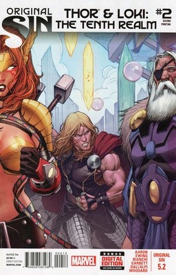 Original Sin (Marvel) #5.2 (2nd) FN; Marvel | Thor Loki the Tenth Realm - w/Bag+