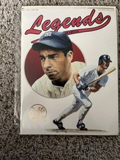 Legends Magazine Joe DiMaggio Cover W/ Michael Jordan Card + other yankee mags.
