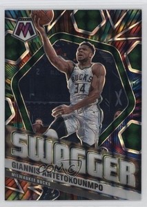 2020-21 Panini Mosaic Swagger Giannis Antetokounmpo #2