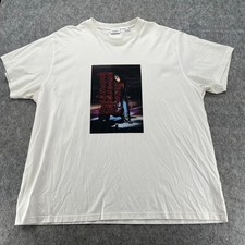 Burberry Mens Optic White Photo Print Cotton T-Shirt Size XXL