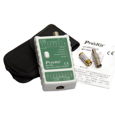 Eclipse Tools MT-7058 Pro'sKit Mini LAN Cable Tester