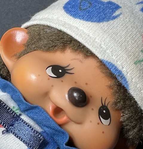 Pigiama Vintage 1974 Monchhichi Sekiguchi Mattel Made In China - Foto 5 di 16